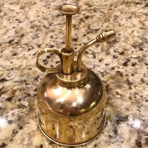 Brass plant mister sprayer spritzer